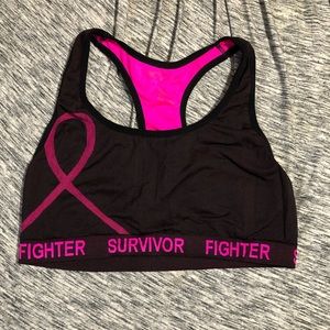 Ideology Sports Bra - Breast Cancer Awareness- XL